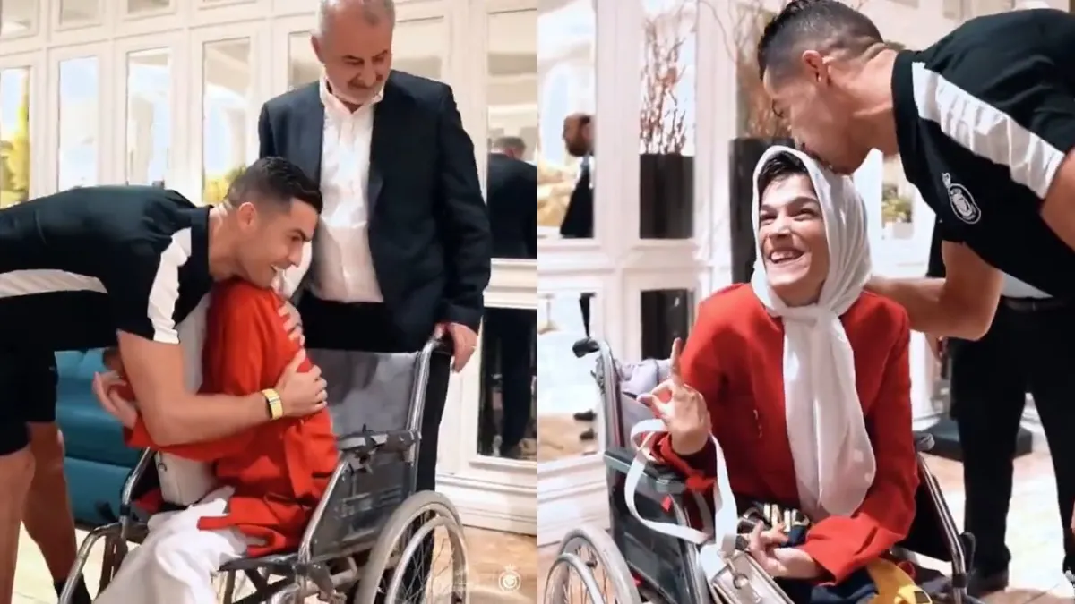 Cristiano Ronaldo en Irán