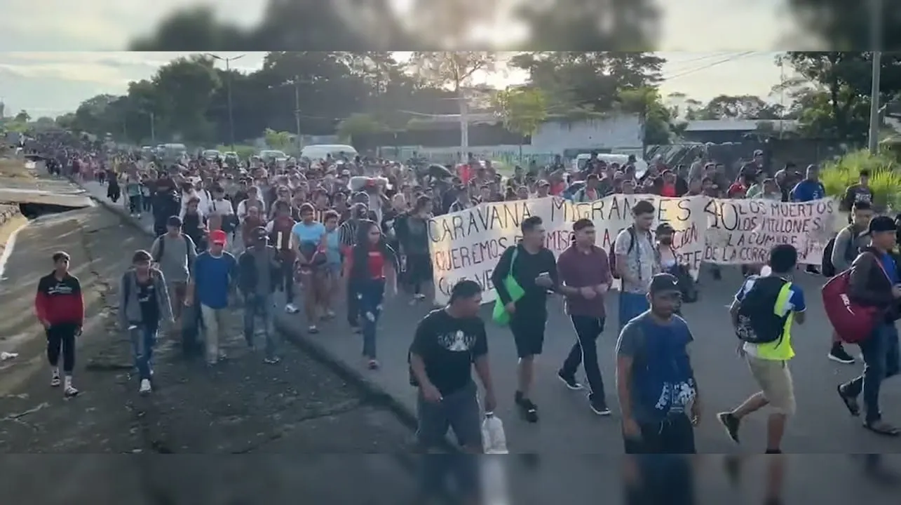 inmigrantes caravana