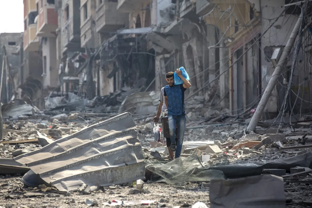 canal humanitario en Gaza