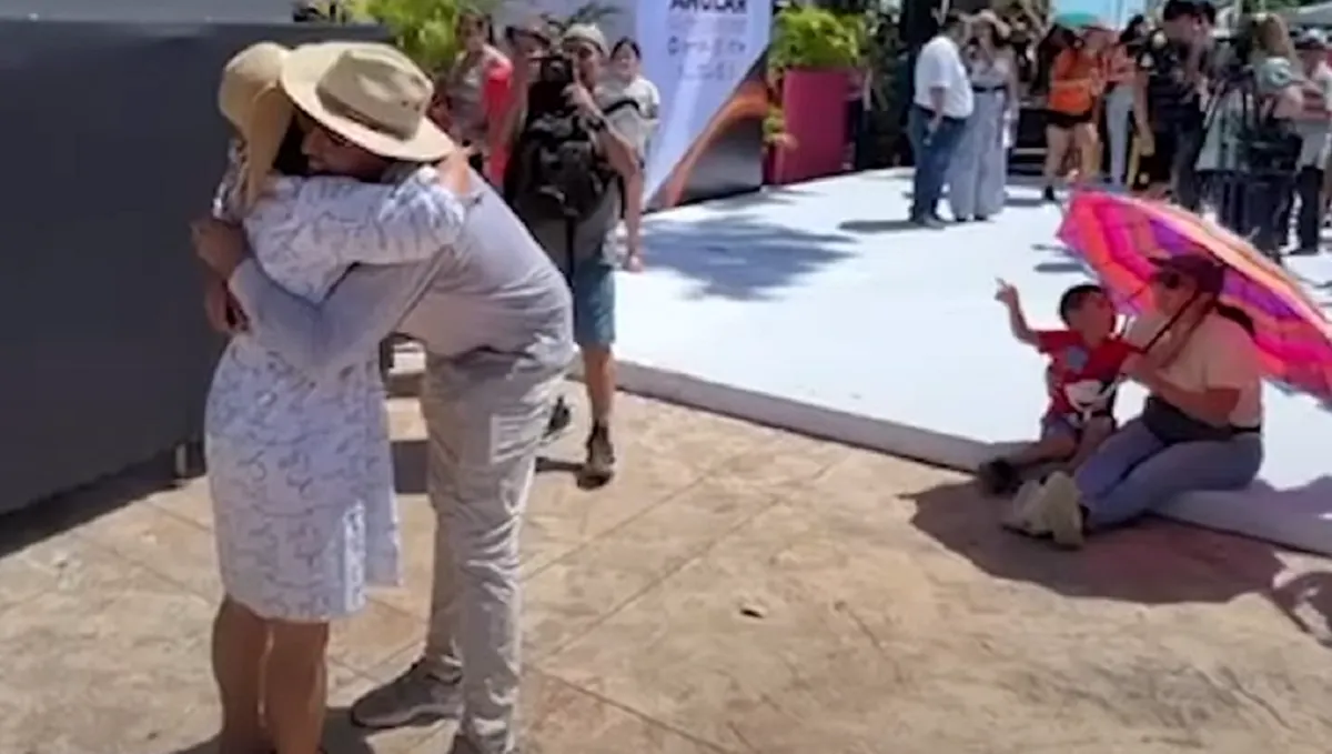 La propuesta de matrimonio en Quintana Roo durante el eclipse