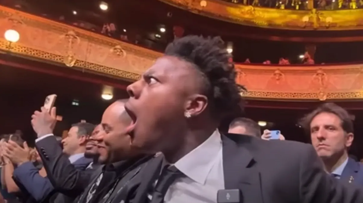 La reacción de Speed, el youtuber fanático de CR7, al ver ganar a Messi el Balón de Oro