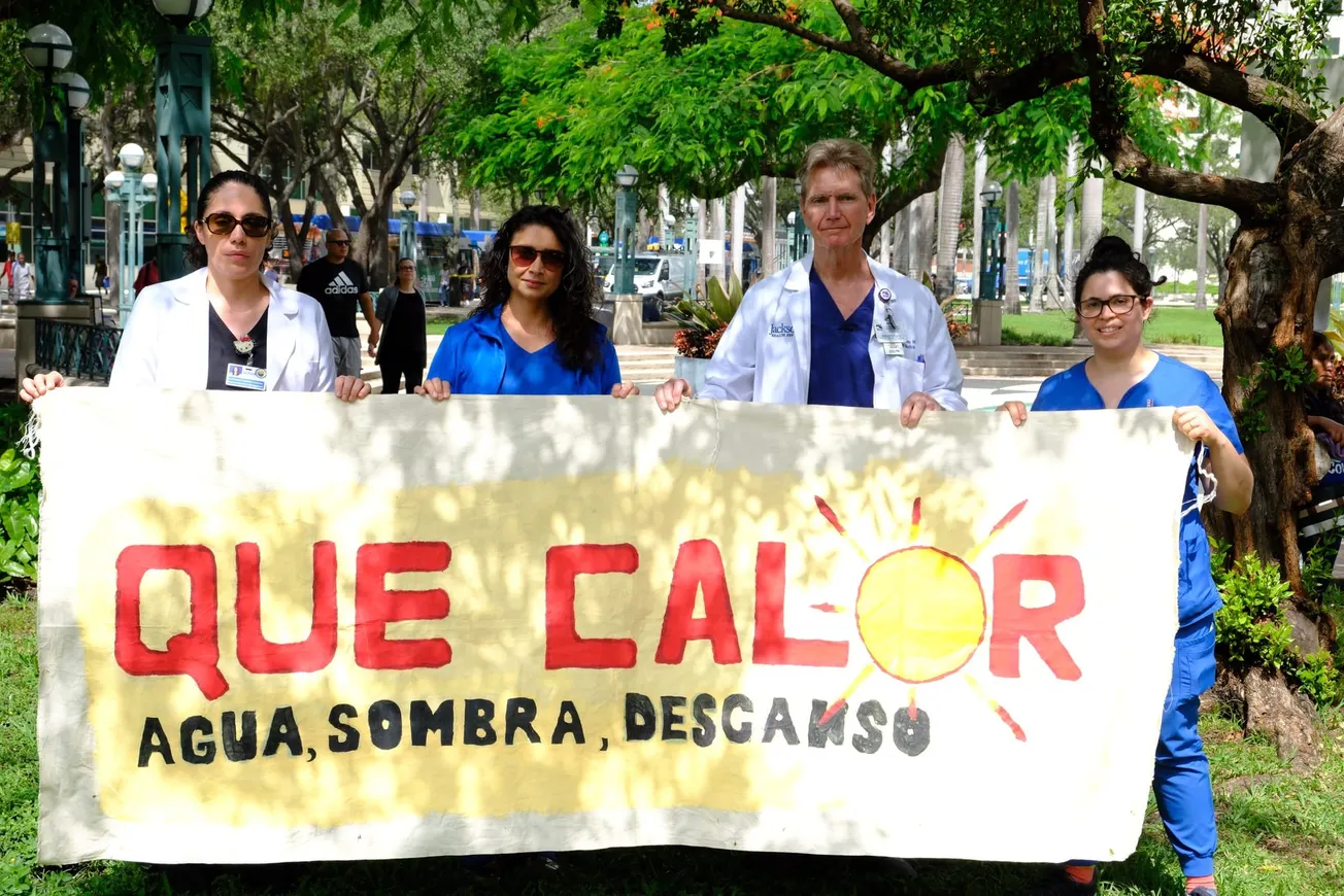 Temperatura Miami-Dade derechos de los trabajadores