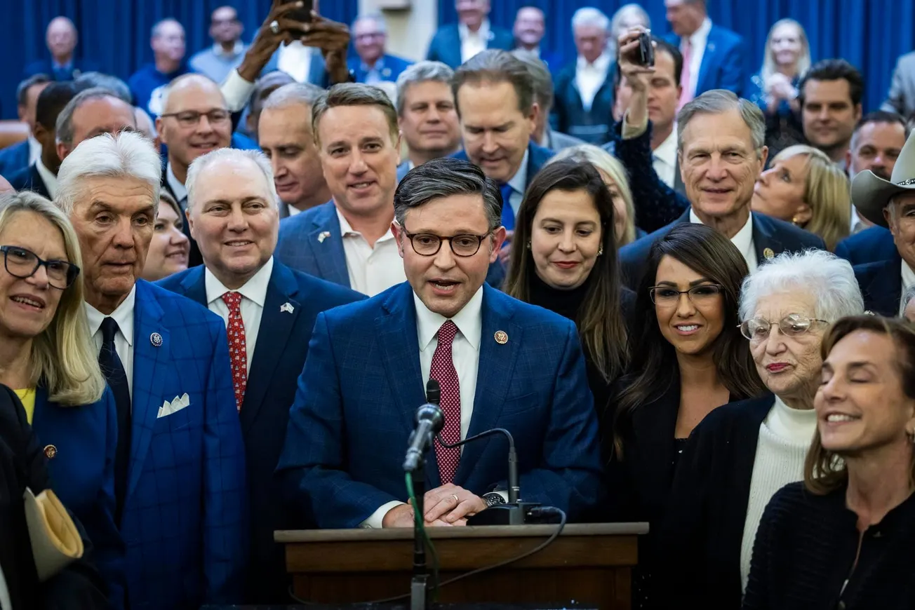 Mike Johnson presidente de la Cámara