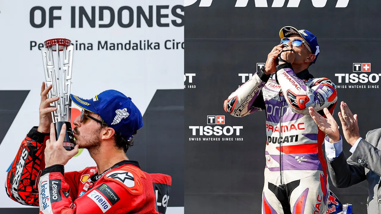 Francesco Bagnaia Jorge Martín se