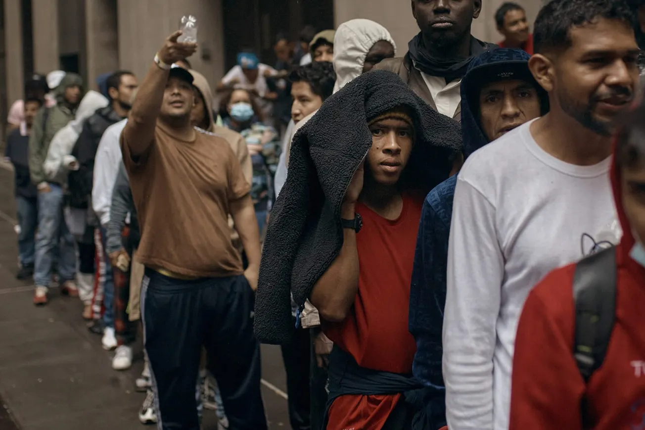 Nueva York desbordada de inmigrantes