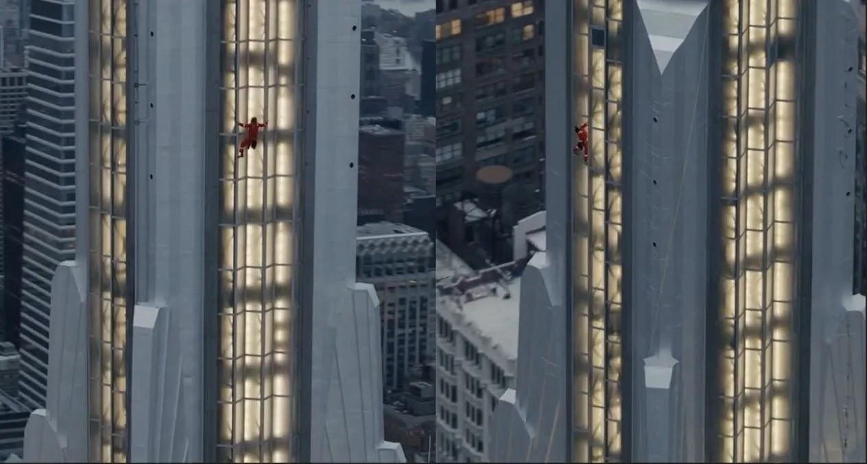 Jared Leto escala el Empire State para promocionar la próxima gira de su banda