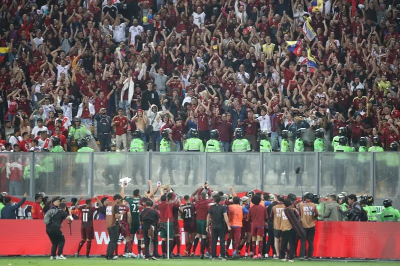 selección de Venezuela policías de Perú