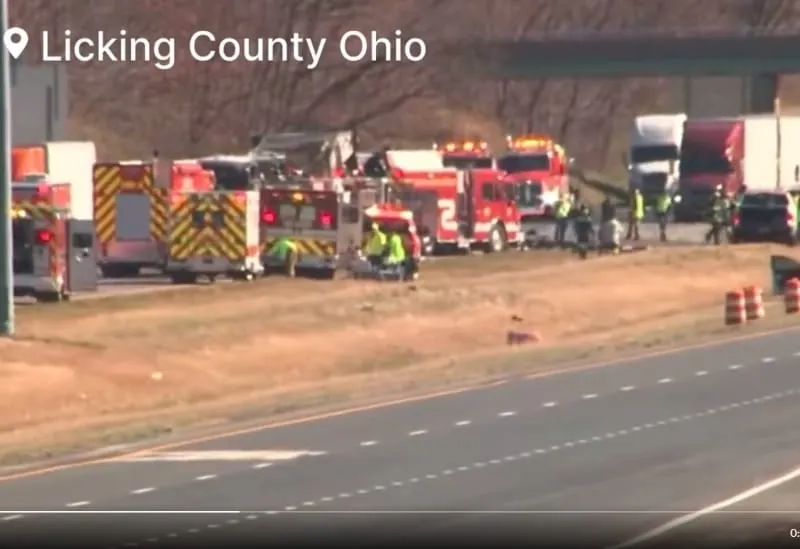accidente en Ohio