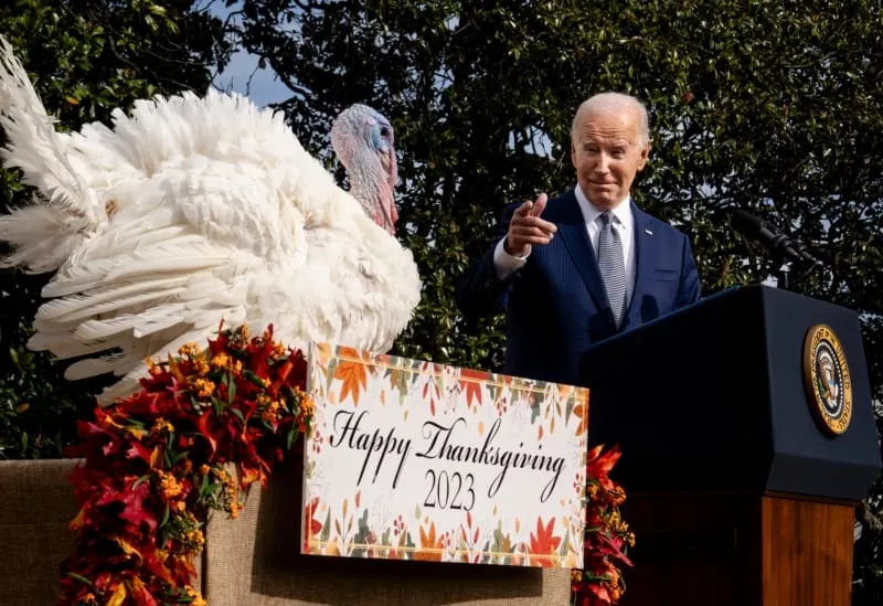 Biden perdón de los pavos