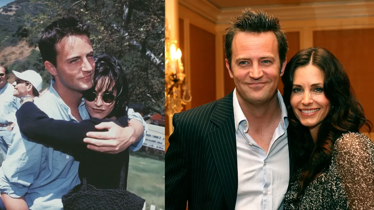 Courteney Cox y Matthew Perry
