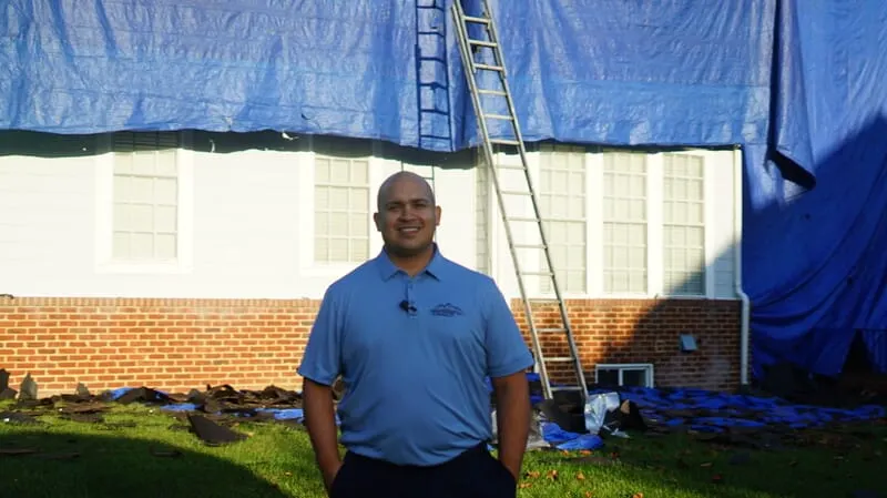 Yilbert Ortega, venezolano y dueño de empresa United Roofing
