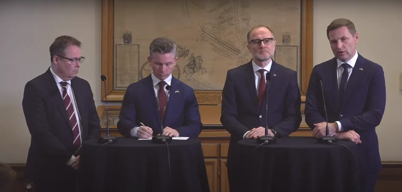 Conferencia de prensa con respecto a la inmigración militarizada en Estonia, Letonia y Finlandia