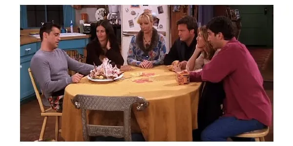 Todos los capítulos de Friends sobre Thanksgiving Friends Seinfeld series