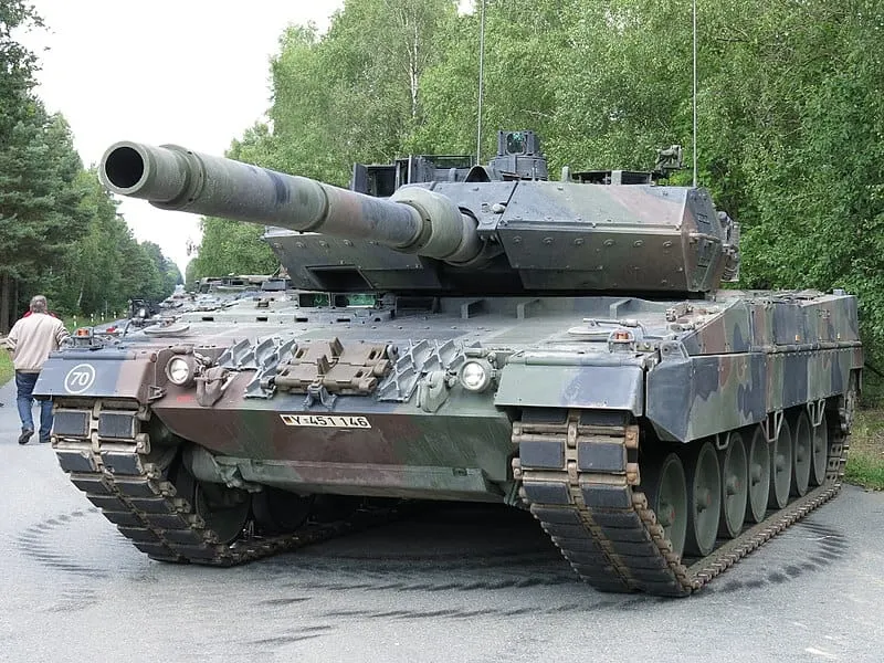 Suiza exporta Tanque Leopard 2 A7 en Alemania