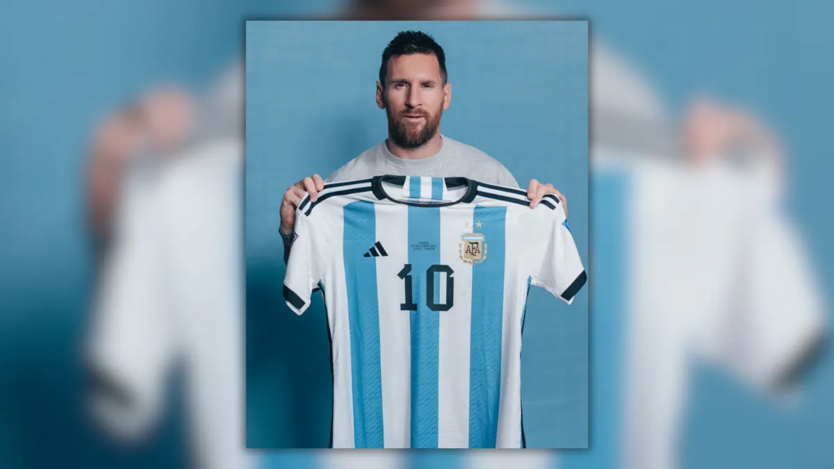 Messi camisetas Qatar 2022