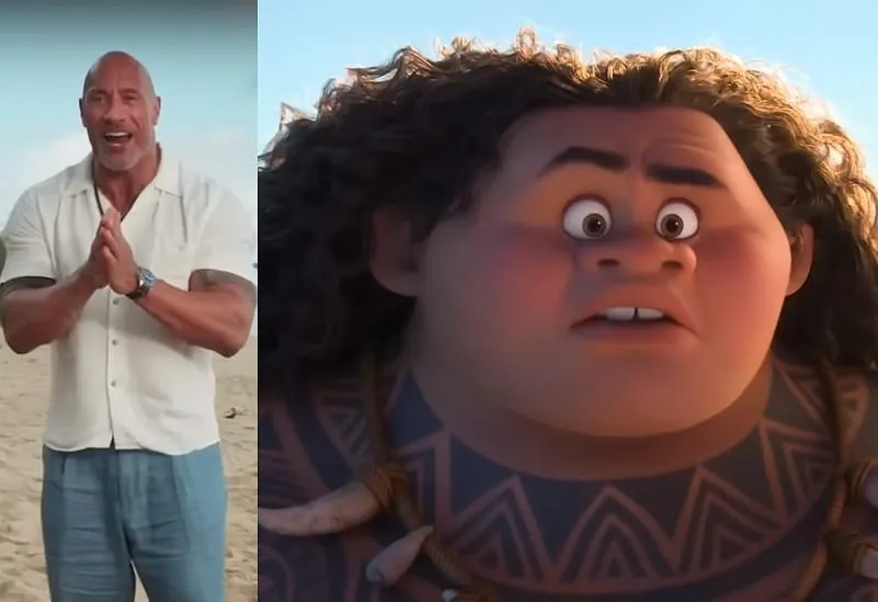 Moana tendrá live action, Dwayne Johnson le dará vida a Maui