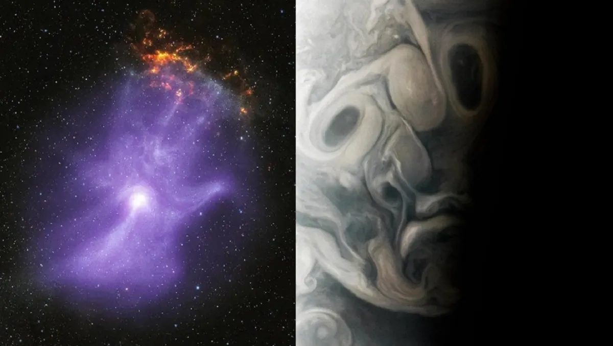 NASA publica foto de una “mano fantasmal” y un rostro al estilo Picasso