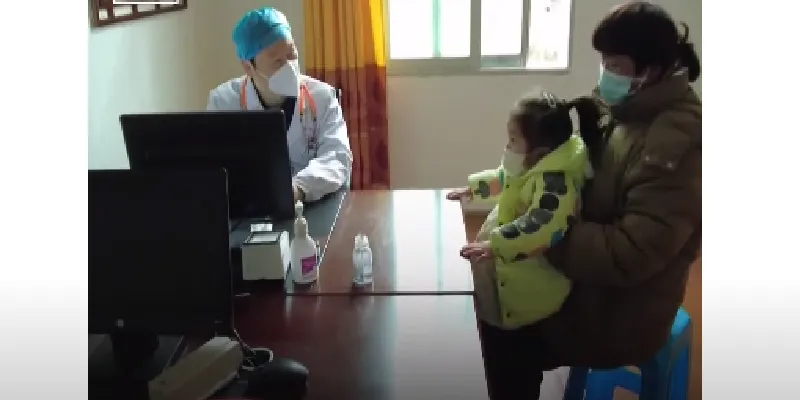 neumonía infantil en china