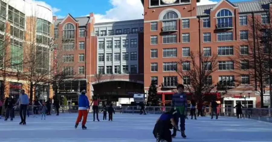 pista de patinaje sobre hielo