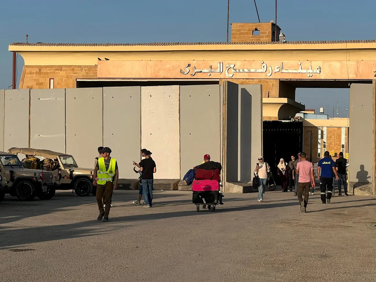 estadounidenses evacuados de Gaza