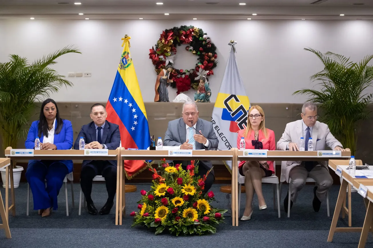 El Consejo Nacional Electoral (CNE) de Venezuela informó este lunes que un total de 20.694.124 ciudadanos están habilitados p