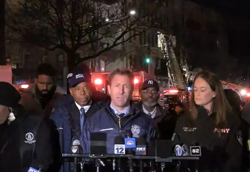 desplome edificio Nueva York