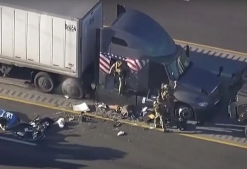 Persecución en autopista de Houston provocó un enfretamiento