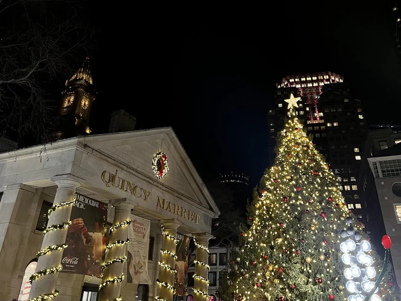 Navidad en Boston. Foto: Rosanna Marinelli.