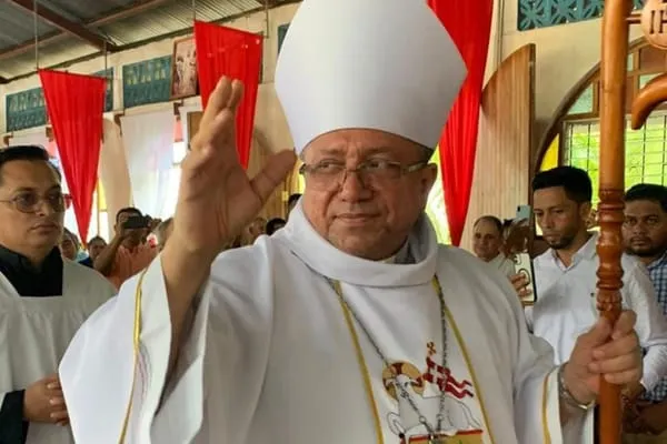Monseñor Isidoro del Carmen Mora Ortega, recientemente arrestado en otro caso de la represión de la iglesia católica en Nicar