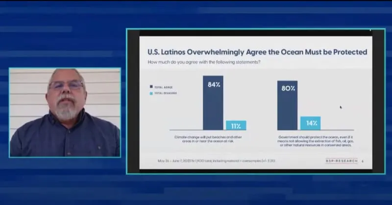 Comunidad latina Justicia Oceánica.
