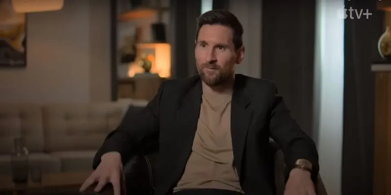 La nueva docuserie sobre Lionel Messi ya tiene teaser trailer y fecha de lanzamiento en AppleTV+. Captura tomada de Apple TV