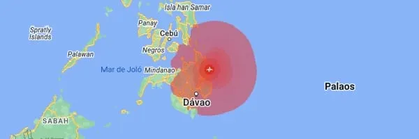 Terremoto en Filipinas de 7,5 grados de magnitud