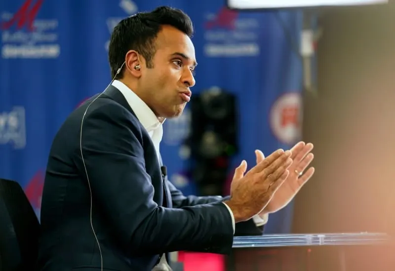 amenazas Vivek Ramaswamy