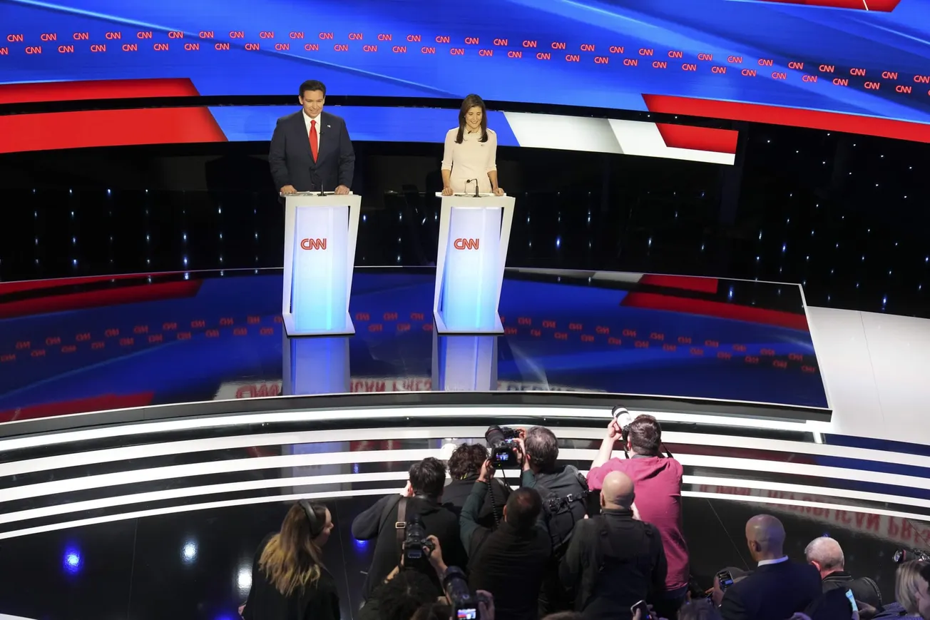Debate entre Haley y DeSantis