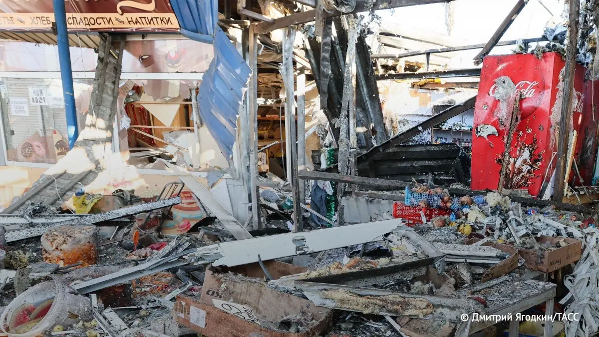 Resultados del ataque a Donetsk. Foto tomada de @MarioNawfal /x.com