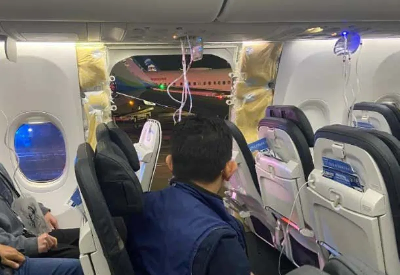 desprendimiento pieza vuelo