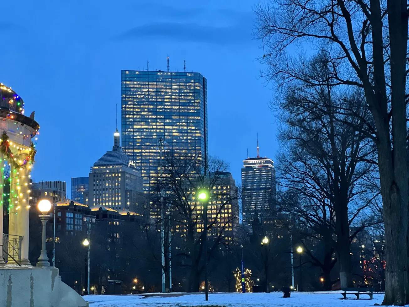 Boston en invierno. Foto: Rosanna Marinelli.