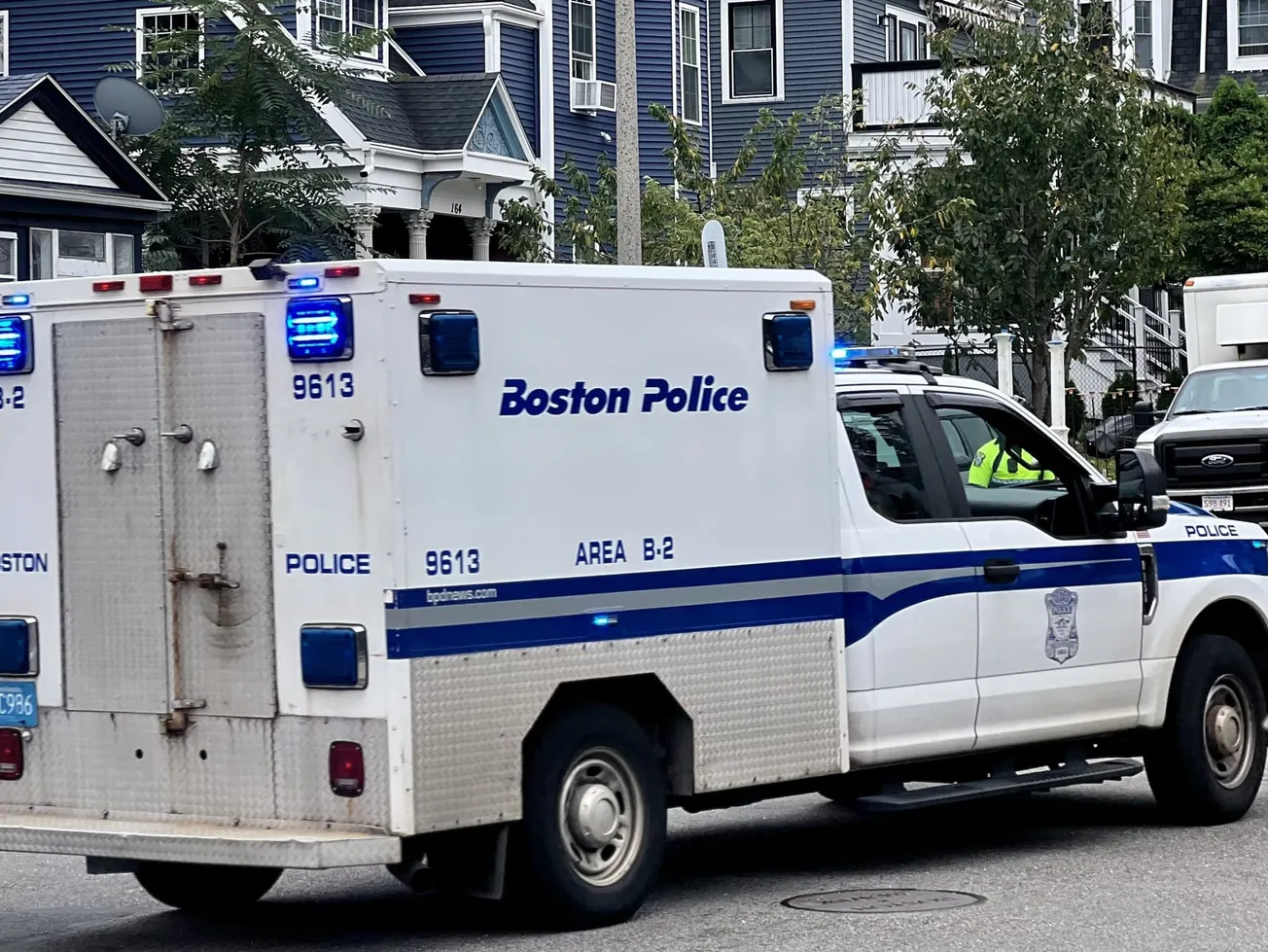 Policía de Boston. Foto: Rosanna Marinelli.