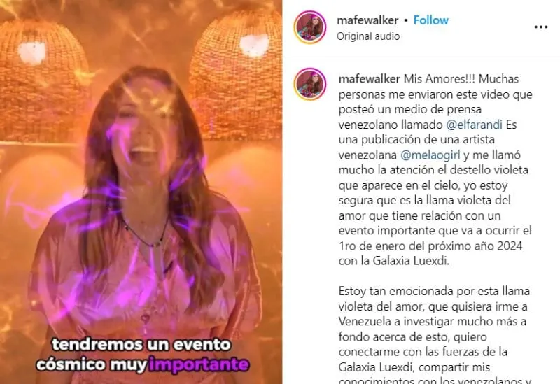 Galaxia Luexdi no hay pruebas falso