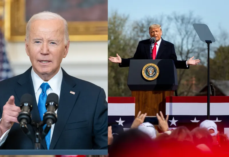 El presidente Biden y el precandidato Trump no tienen “una gota de alcohol” en su sangre