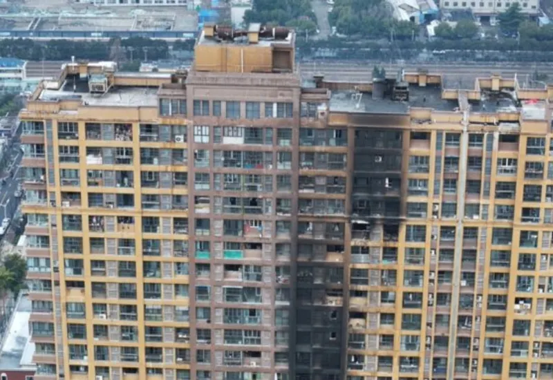 Incendio Nanjing China