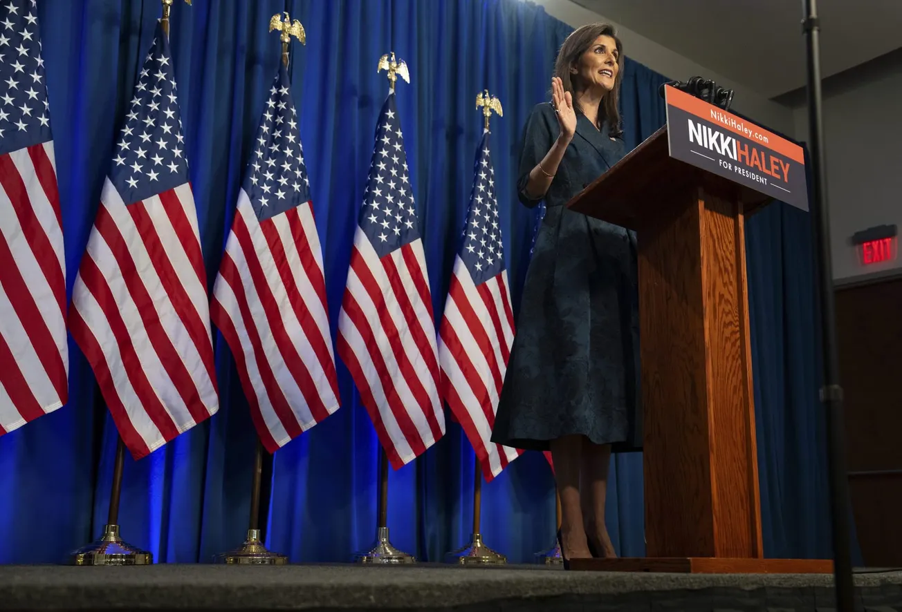 Haley promete continuar en la carrera