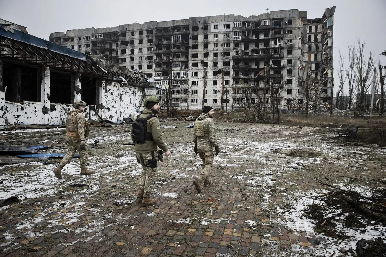 infantería ucraniana