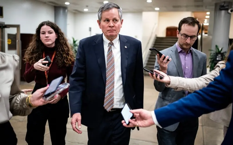 Trump Steve Daines McConnell