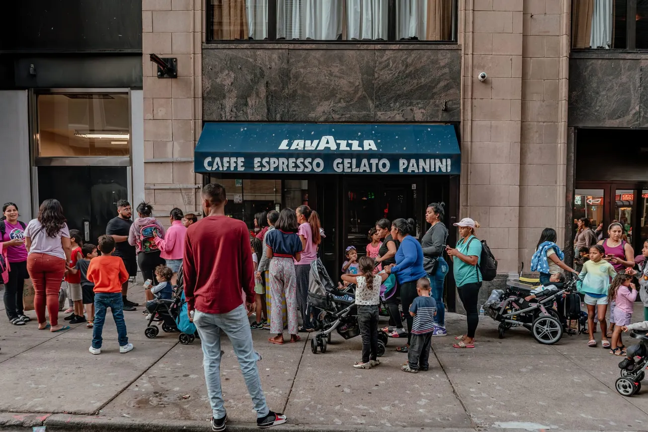 inmigrantes disturbios frontera