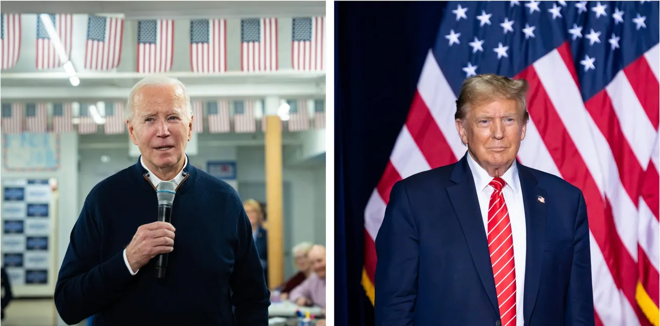 Trump por detrás de Biden en reservas de efectivo para la campaña