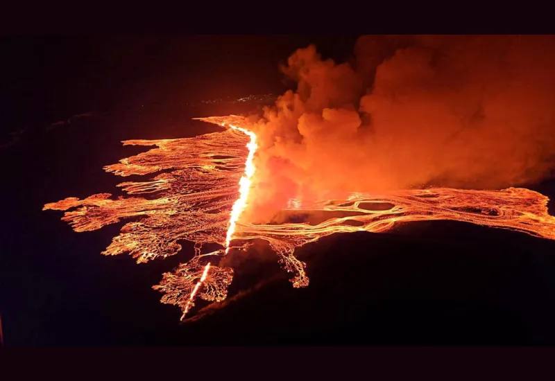Erupción Volcánica Islandia