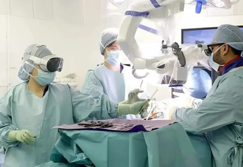 vision pro apple cirugía