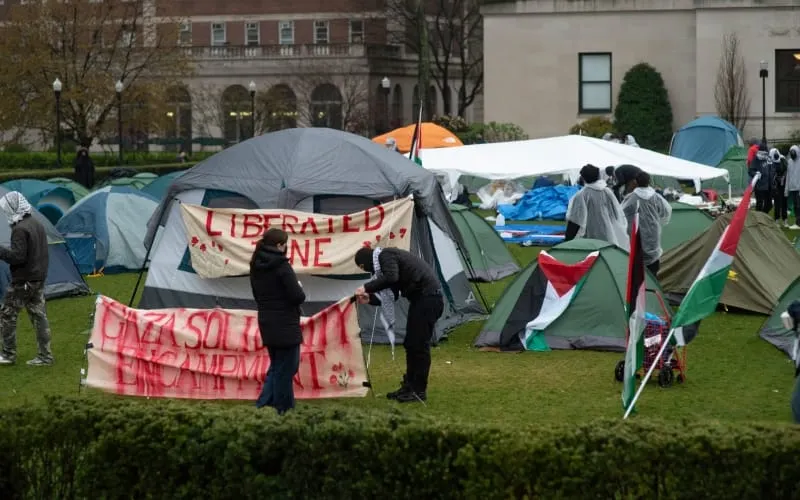 protesta propalestina Columbia