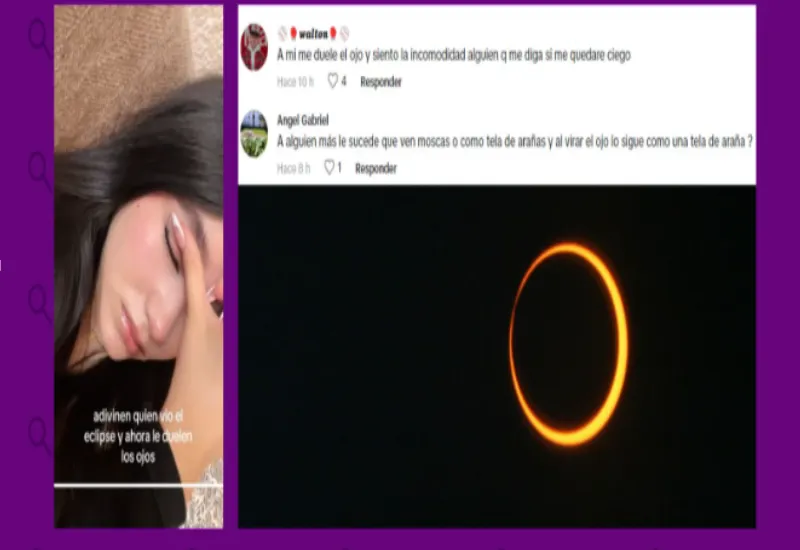 Eclipse ojos